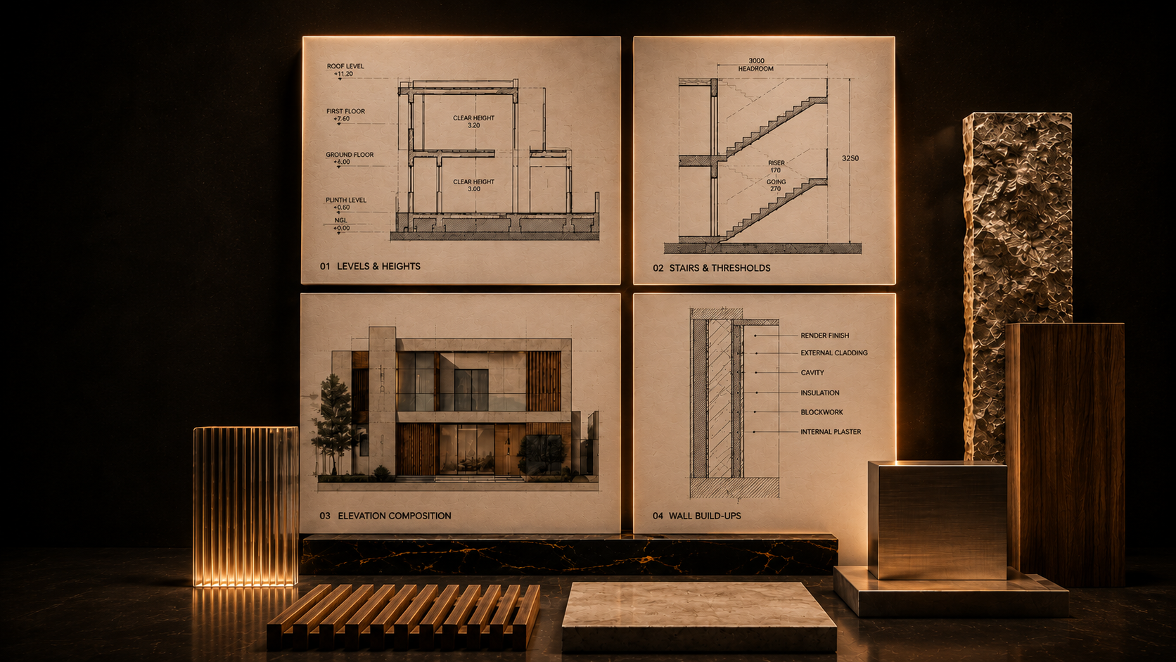 Building elevation study