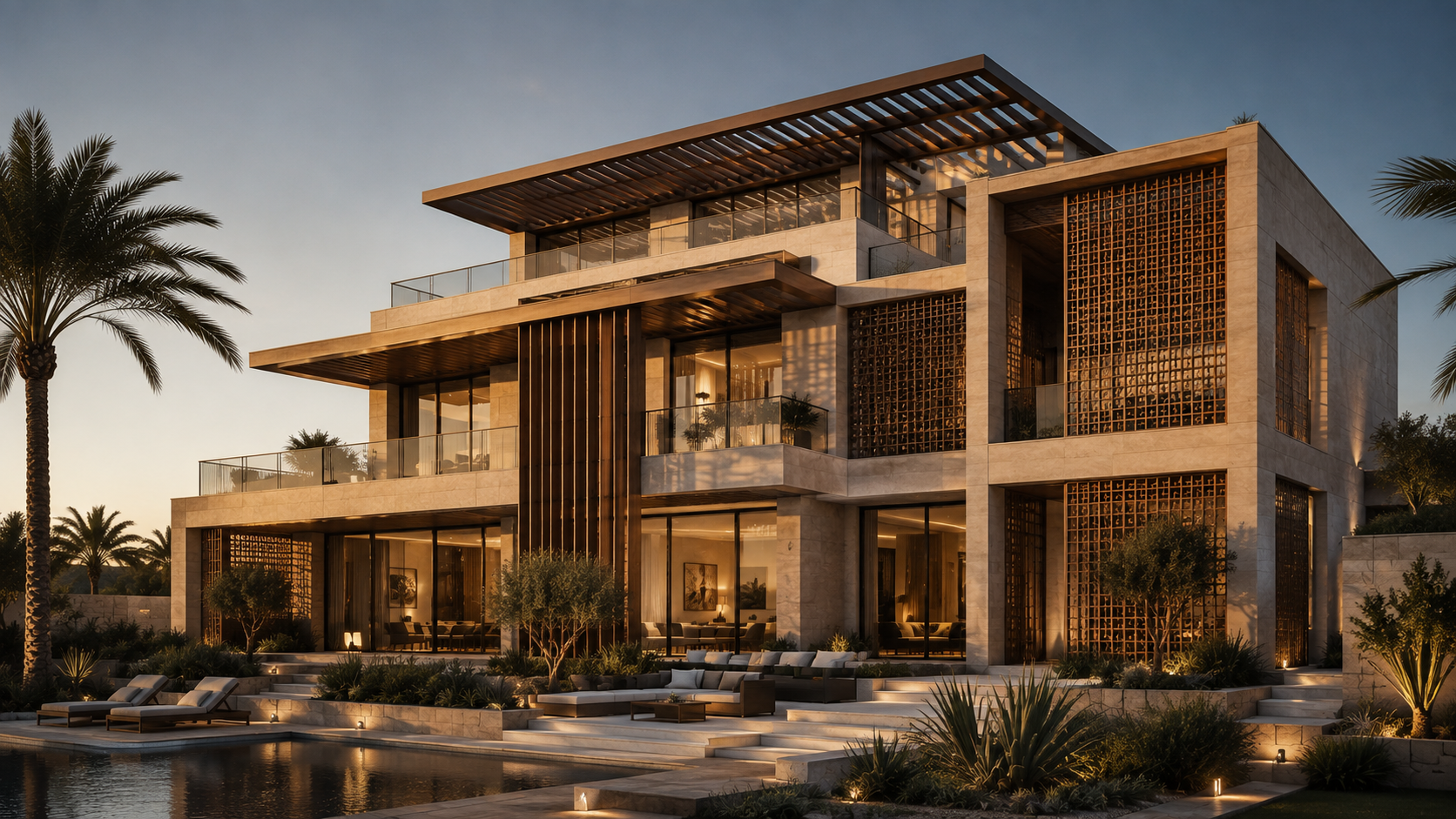 Facade shading system